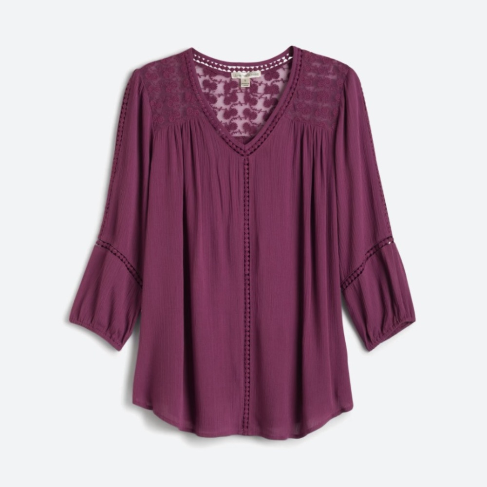 JeanPaulRichard Crochet Top with Detail size xs